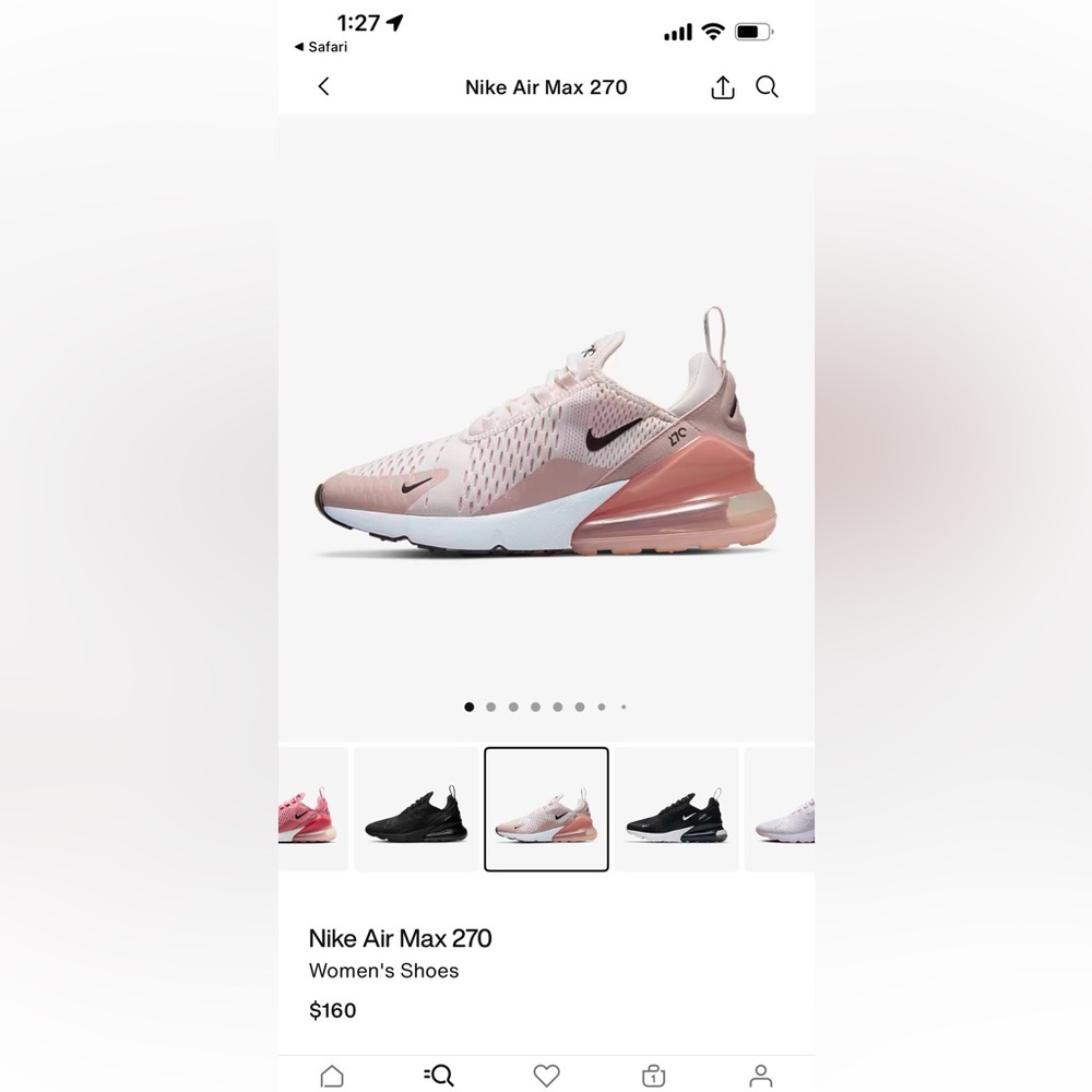 Nike Women’s Air Max 270